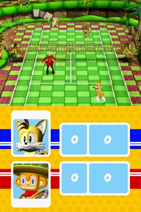 Sega Superstars Tennis (USA) (En,Fr,De,Es,It) screen shot game playing